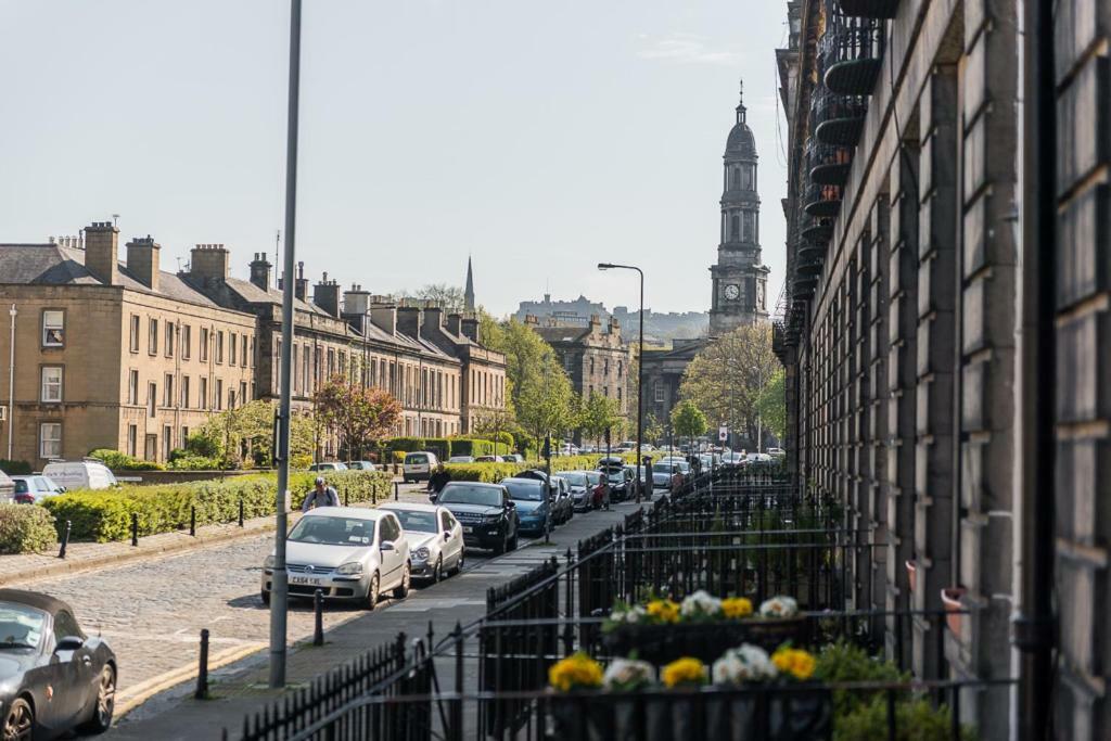 Vintage Apt, Pvt Garden, Wifi, New Town Edinburgh Exterior foto