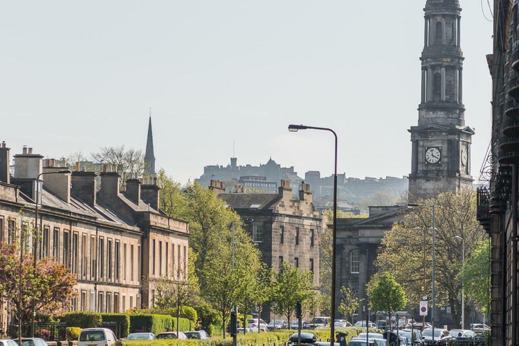 Vintage Apt, Pvt Garden, Wifi, New Town Edinburgh Exterior foto